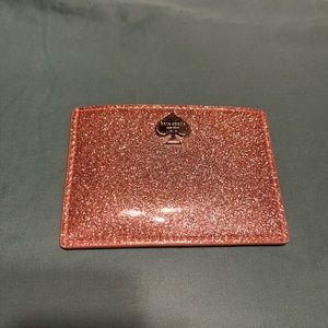 Kate Spade Metallic Card Case Wallet